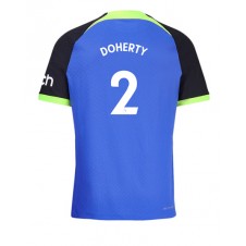 Tottenham Hotspur Matt Doherty #2 Bortatröja 2022-23 Korta ärmar